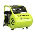 Legacy Flexzilla? Portable Air Compressor with Quiet Technology?, 1 HP, 5 Gallon, Industrial Grade Pump CF10050F